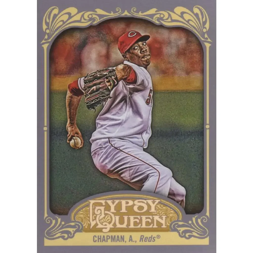 2012 Topps Gypsy Queen Aroldis Chapman # 7 Cincinnati Reds
